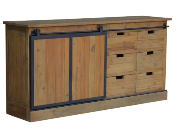 Sideboard with sliding door