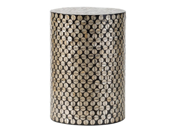 Footstool Natural Shell Finish