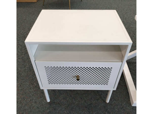 Dawn Bedside 1 Draw White