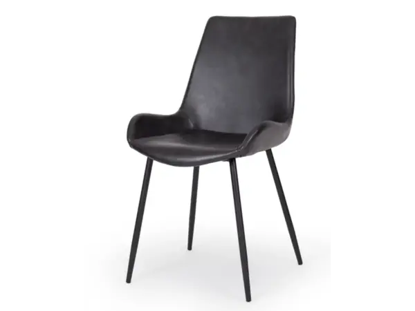 Dining Chair Grey PU