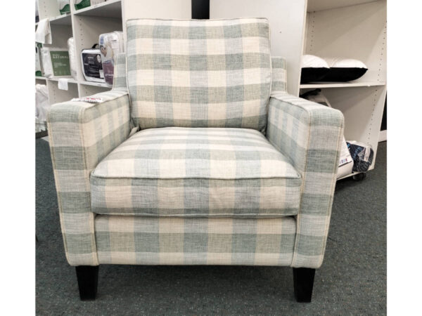 Duckegg Check Chair