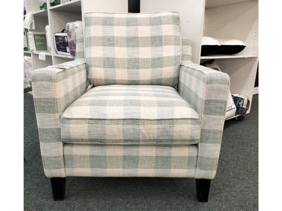 Check Chair Duckegg Check Chair - Alex Furniture