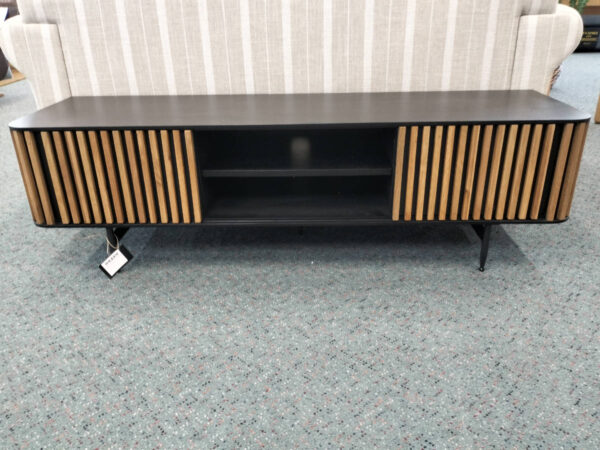 Entertainment Unit – Black & Oak