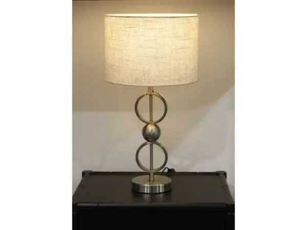 Table Lamp Linen Look Shade